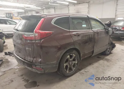 2018 Honda Cr-V Ex из США, поврежденный, VIN 5J6RW2H58JL034554